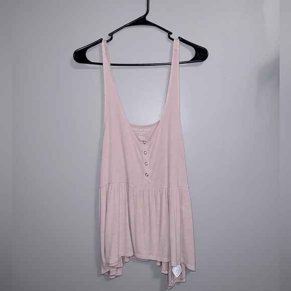 American Eagle Peplum Tank Top - Picture 1 of 4